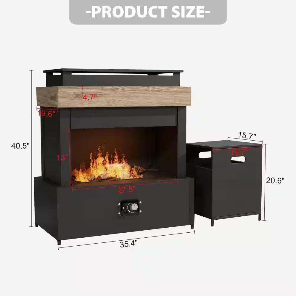 43 In. 50000BTU Propane Fire Pit Table Modern Outdoor Gas Fire Table